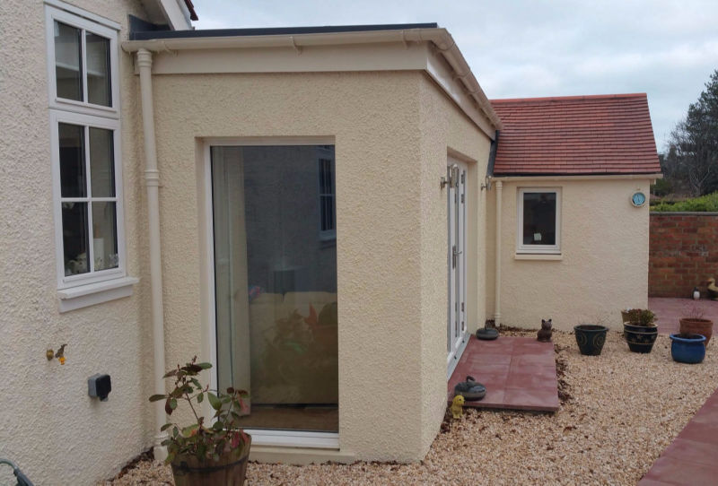 Garage conversion, infill, extension, North Berwick