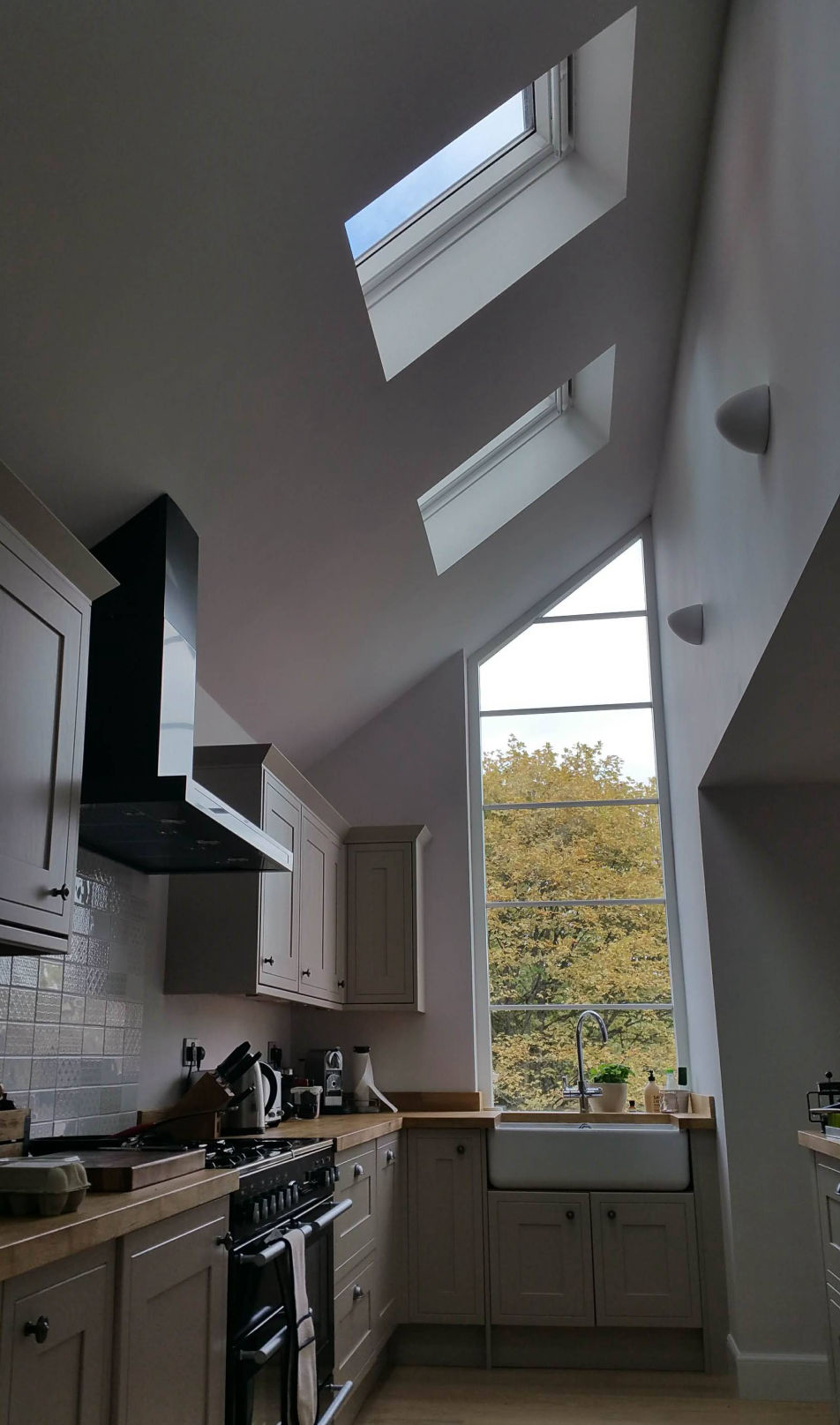 Kitchen extension Scottish Borders